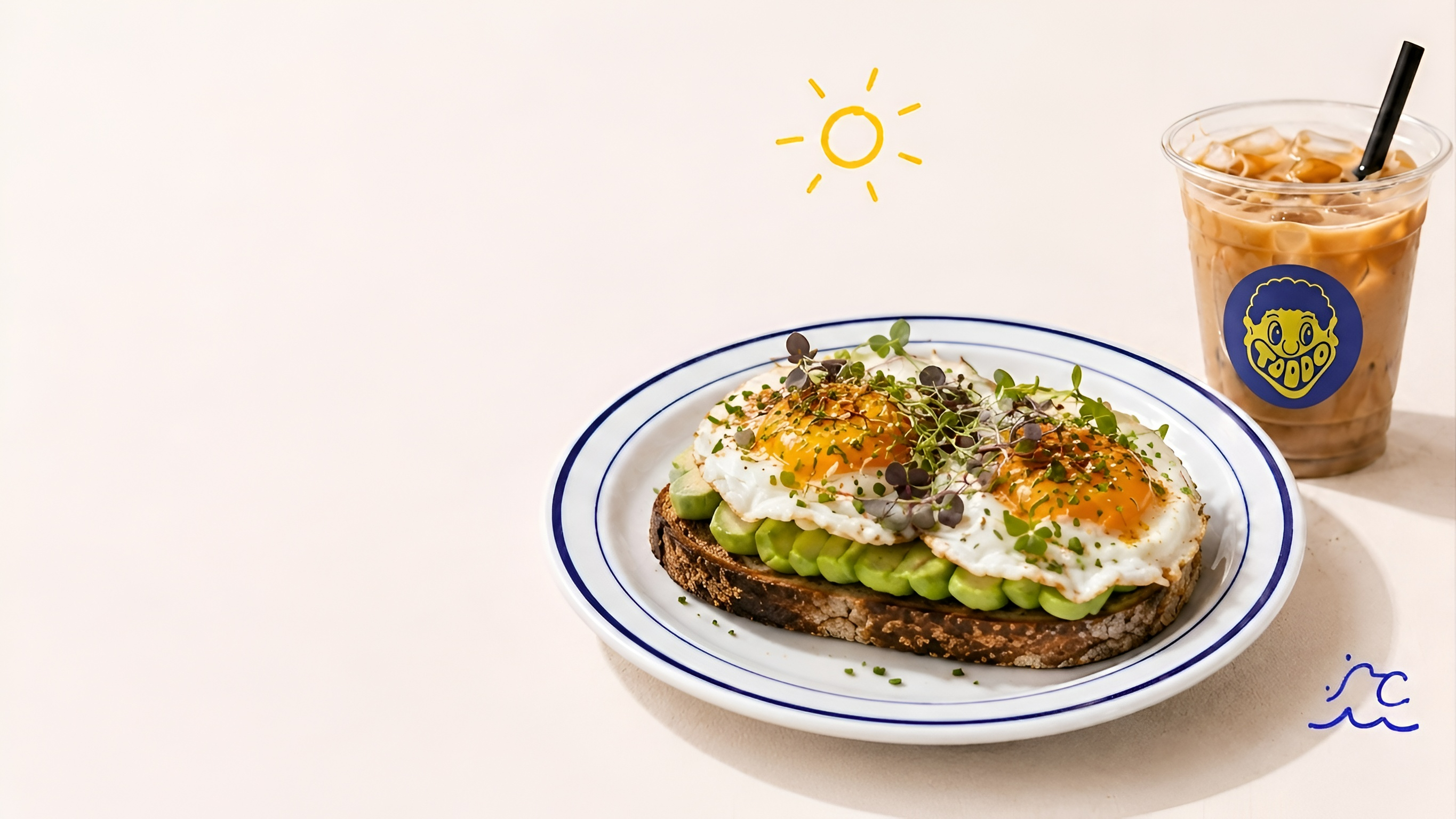Tostada y café de TODDO Coffee & Food